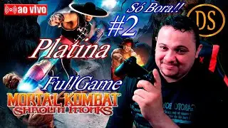 🔴Platina - Mortal Kombat Shaolin Monks - PARTE #2 - Só Bora! - Live 