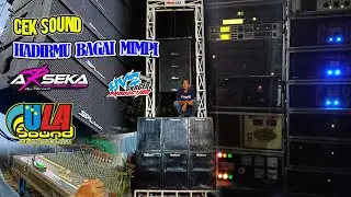 Cek Sound (Hadirmu Bangai Mimpi) - Campursari ARSEKA MUSIC Live Dk Ngrampal Kebonromo Ngrampal Srgn