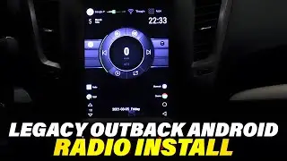 2010-2014 Legacy Outback Android Radio Install