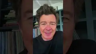 Rick Astley congratulates Ren for topping the album chart as number one