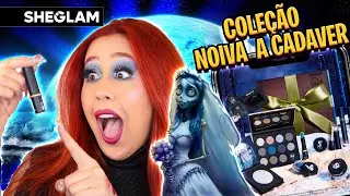 TESTEI A NOVA COLEÇÃO DA NOIVA A CADAVER | A #sheglam só me surpreende!
