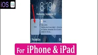 How to Fix Cant Swipe to Open App Notifications on iPhone and iPad Lock Screen in iOS 15