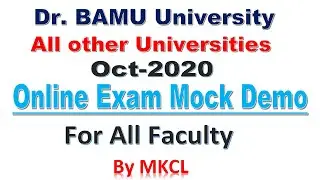 Online Mock Test For Dr BAMU & All other Universities Oct 2020
