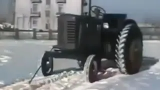 Беспилотный трактор, 1958 год