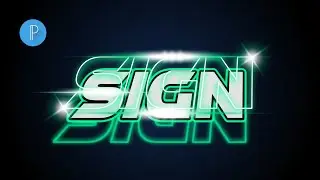 Sign 3D Glow Text Effect pixellab | Glow Text Effect pixellab | Neon Text Effect pixellab