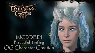 BALDUR'S GATE 3 || Beautiful Tiefling [Original Character #52] - Female Character Creation