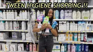 HYGIENE SHOPPING WITH TWEEN DAUGHTER🙈