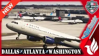 MSFS LIVE | Delta Real World OPS | Fenix A320 | Frame Gen | 🚨NEW🚨 Imaginesim KATL 