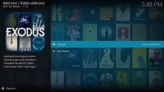 Install Kodi (Krypton) with Exodus add-on on Windows