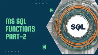 MS SQL User Defined Function Scalar function Part-2