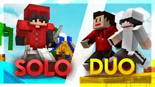 Solo Vs Duos In Bedwars #Minecraft #Bedwars #Nixon Robin Gaming
