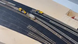 H0 Modellbahn 1:87 - Weinert mein Gleis Baufortschritt mit Testfahrten