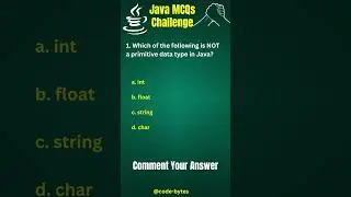 Which of the following is NOT a primitive data type in Java 