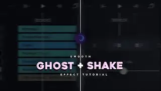 Smooth ghost + shake effect tutorial on alight motion (+Preset)