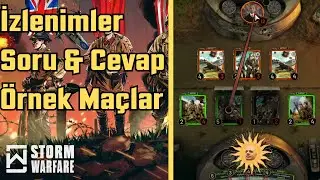 Yerli Kart Oyunu Storm Warfare - İlk Bakış ve Soru Cevap Yayını