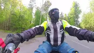 WSK 175 W koło komina....