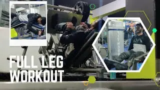 Full leg workout | Fat loss | Drop sets
