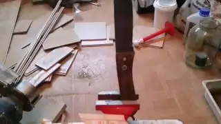 нож из обломка пилы быстрорез