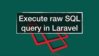 Running raw SQL query in Laravel