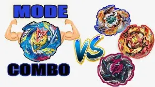 Сильнейший Бейблейд ВОЛТРАЕК В5 КОМБО МОД / Cho Z Valkyrie COMBO MODE против левых Бейблейд Beyblade