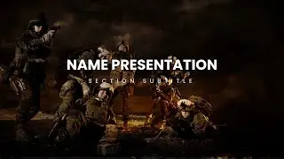 Become a Presentation Pro with the Military Operation PowerPoint Template