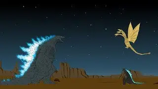 Godzilla Earth vs King Ghidorah - Shin Godzilla - Muto P2