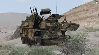ARMA 3 / WOG / ЗСУ Шилка vs СН-47