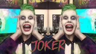 Suicide Squad JOKER Makeup Tutorial.