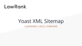 Create and Install a XML Sitemap Using Yoast SEO