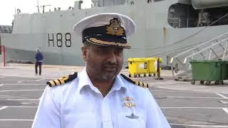 HMS Enterprise makes brief visit to the Rock