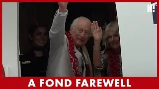 A huge CELEBRATION as King and Queen leave Samoa and bid their guests farewell | HELLO!
