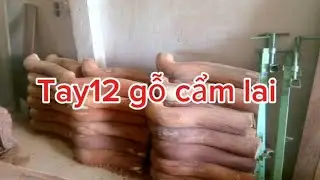 Bộ Tay 12 gỗ cẩm lai