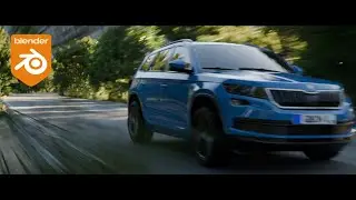 How I created this car animation in blender | Timelapse