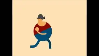 walking character animation after effects project download