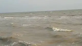 Азовское море 2019 п.Безыменное - Вечерний шторм (Июль)