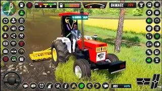Indian Tractor - 3D Simulator games Mobile Gameplay