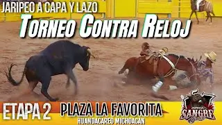 Que Buen Jaripeo Segunda Etapa del Torneo Contra Reloj En La Favorita de Huandacareo Michoacan