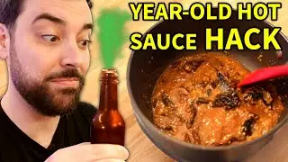 Does this hack improve year-old hot sauce?