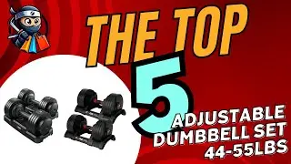🏋️‍♂️💥 Top 5 Adjustable Dumbbell Sets 44-55LBS of 2024 | Ultimate Home Gym Gear! 💪🔥