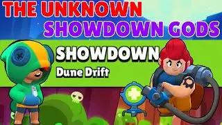 Brawl Stars - THE UNKNOWN SHOWDOWN GODS - Best Brawlers For Solo Showdown Dune Drift Map