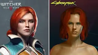 Cyberpunk 2077 - Character Creation - Triss Merigold V (Female)