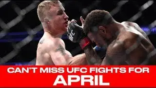 UFC Schedule: Top 10 Must-Watch Fights For April 2018