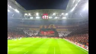Koreografi | TÜRKİYEDİR GALATASARAY 15.02.2014
