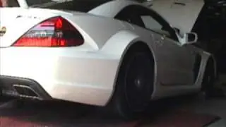 RENNtech SL65 Black Series in-house dyno tuning