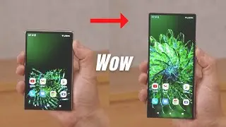 Motorola's Rollable Phone First Look | Motorola Vertically Rollable Phone Concept