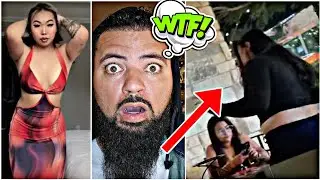 BBW Lite Catches Her BF Cheating w/ Her Bestie Then Loses It