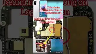 Redmi Note10 Hong on logo solution || Mi note 10 hong on logo 