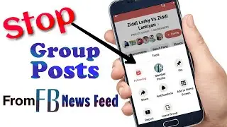 How to stop seeing group posts in facebook news feed without leaving group