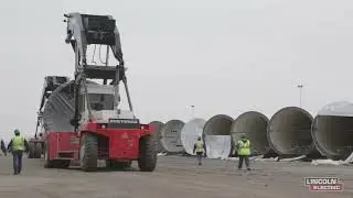 Wind Tower Fabrication Process - Lincoln Electric Welding Solutions