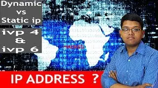 What is IP Address? IPv4 Vs IPv6  ? PRIVATE IP /Static Ip/Dynamic IP Explained In Hindi